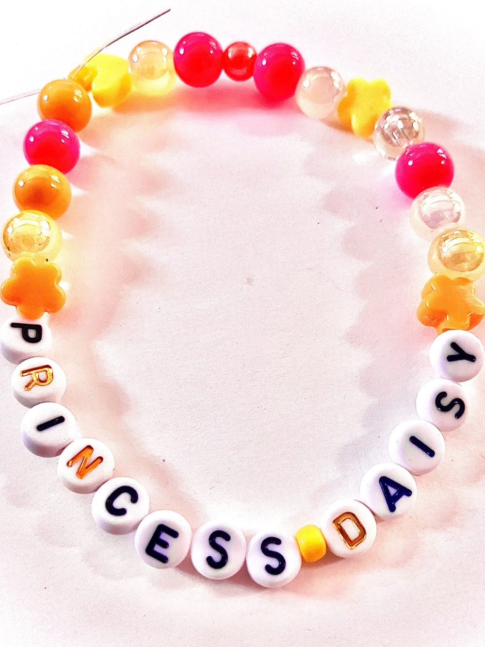 BUY1GET1FREE Princess Daisy inspired bracelet | Mario and Luigi